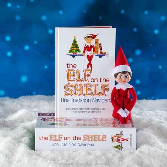 CUENTO Y MUÑECO ELFO NIÑA THE ELF ON THE SHELF image 1