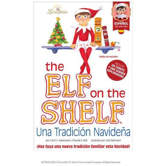 CUENTO Y MUÑECO ELFO NIÑA THE ELF ON THE SHELF image 3