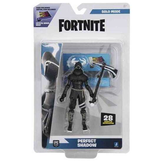 FIGURA FORTNITE PERFECT SHADOW CON 25 PUNTOS DE ARTICULACIÓN 10 CM image 1