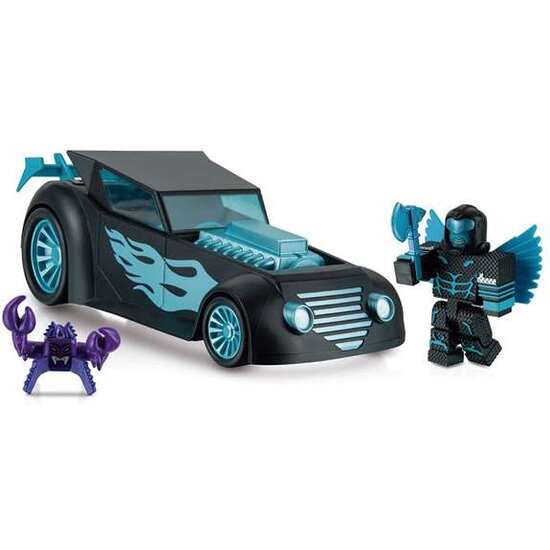 VEHICULO ROBLOX LEGEND OF SPEED CON 2 FIGURAS Y ACCESORIOS 25X13X21 CM image 1