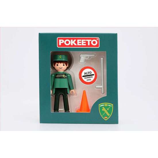 FIGURA POKEETO GUARDIA CIVIL HOMBRE 8,5X4X12,3 CM image 3