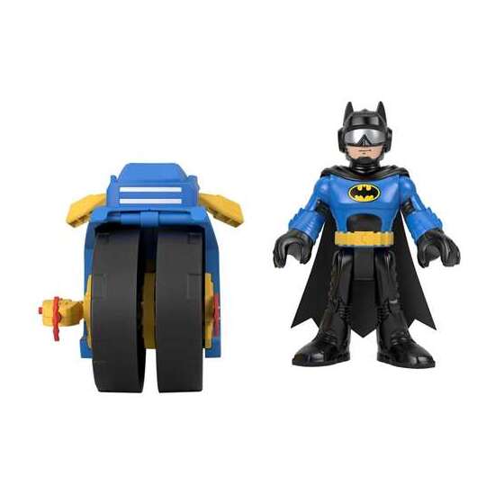 FIGURA BATMAN IMAGINEXT DC SUPER FRIENDS Y MOTO CON LANZADOR DE PROYECTILES 25,4 CM image 2