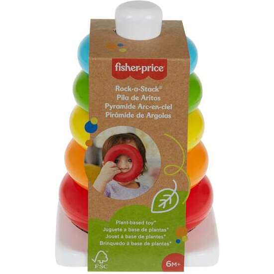 PIRAMIDE BALANCEANTE ECO FISHER PRICE 5 AROS image 0