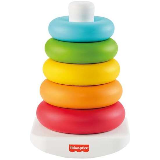 PIRAMIDE BALANCEANTE ECO FISHER PRICE 5 AROS image 1