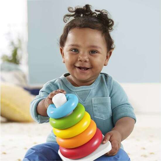 PIRAMIDE BALANCEANTE ECO FISHER PRICE 5 AROS image 4