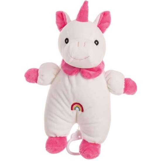 PELUCHE UNICORNIO MUSICAL ROSI 28 CM, image 1