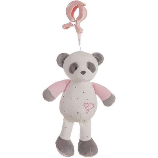 PINZA BABY PANDA ROSA SONAJERO 25CM image 0
