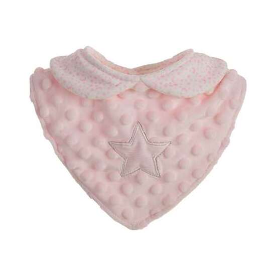 BABERO SWEET ESTRELLITAS ROSA 20 CM image 0