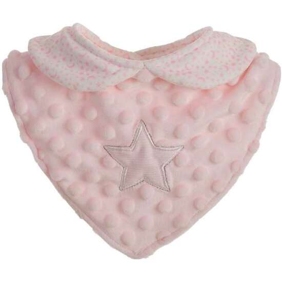 BABERO SWEET ESTRELLITAS ROSA 20 CM image 1
