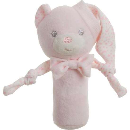 SONAJERO ROSA 16 CM OSITO SWEET ESTRELLAS image 0