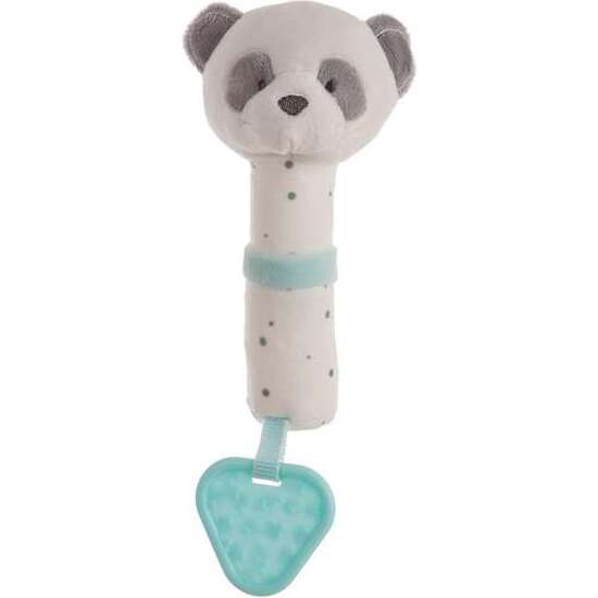 PITO-MORDEDOR BABY PANDA AGUA MARINA 20CM image 0