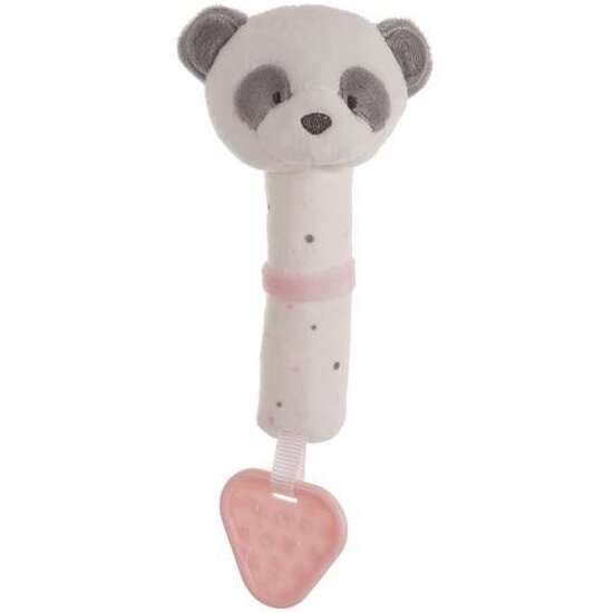 PITO-MORDEDOR BABY PANDA ROSA 20CM image 0