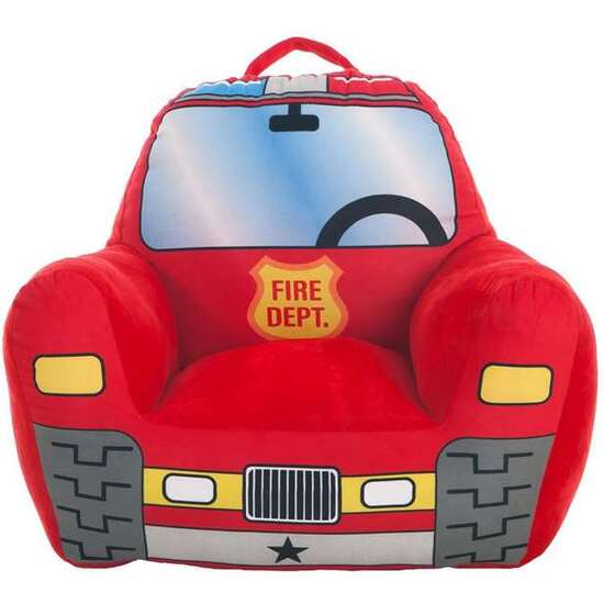 SILLON BOMBERO ROJO 52X48X51 CM image 0