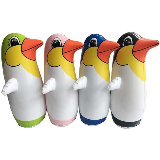 FIGURA HINCHABLE PINGÜINO BALANCIN 45 CM - MODELOS SURTIDOS image 0
