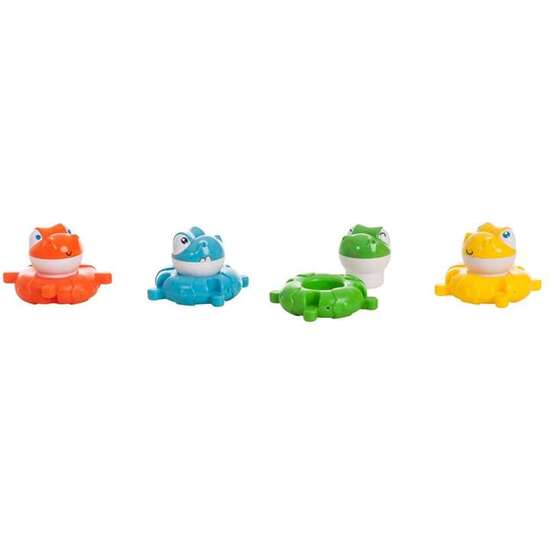 SET DINOS 4 BAÑO CAJA image 0
