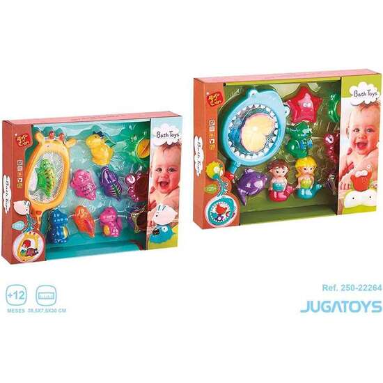JUEGO PESCA BAÑO CON FIGURAS 39,5X7,5 X30CM - MODELOS SURTIDOS image 1