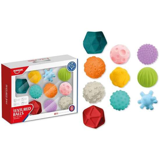 CAJA 10 PELOTAS SENSORIALES image 1