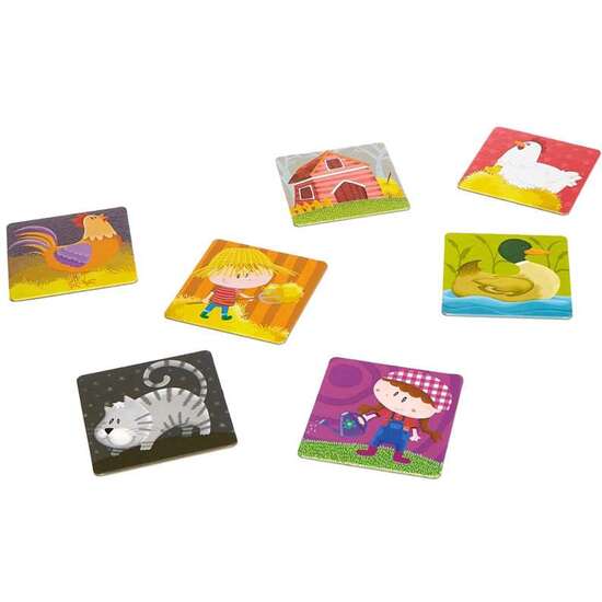 MEMO JUEGO DE CARTON GRANJA GOULA 34 PIEZAS image 3