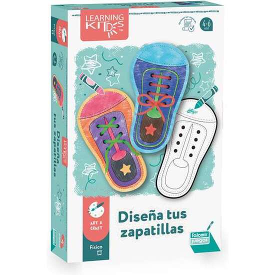 JUEGO DISEÑA TUS ZAPATILLAS. AYUDA A LOS NIÑOS A DOMINAR SU HABILIDAD image 0