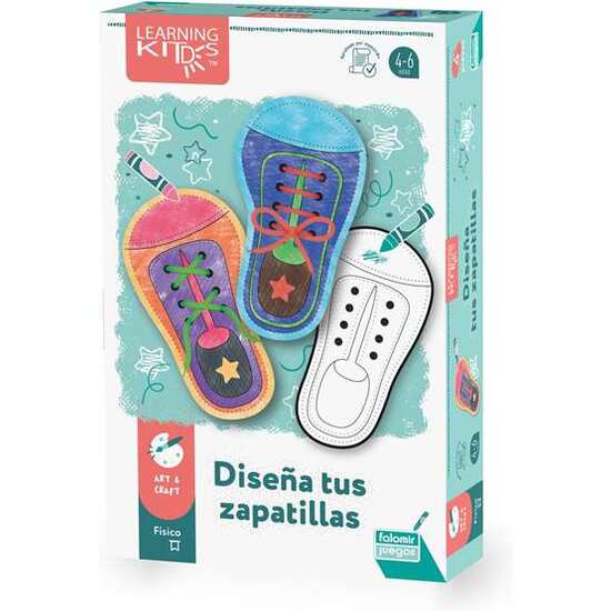 JUEGO DISEÑA TUS ZAPATILLAS. AYUDA A LOS NIÑOS A DOMINAR SU HABILIDAD image 1