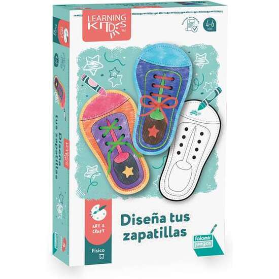 JUEGO DISEÑA TUS ZAPATILLAS. AYUDA A LOS NIÑOS A DOMINAR SU HABILIDAD image 2