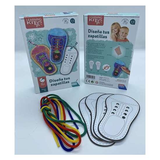JUEGO DISEÑA TUS ZAPATILLAS. AYUDA A LOS NIÑOS A DOMINAR SU HABILIDAD image 3