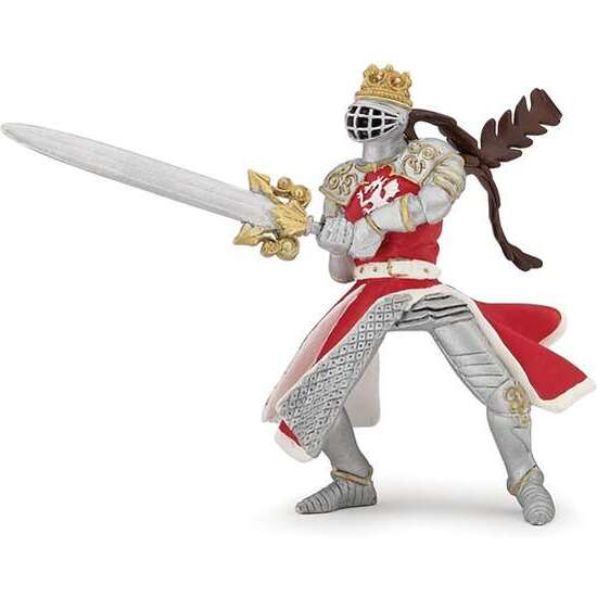 FIGURA DRAGON KING CON ESPADA 7X12X9CM image 0