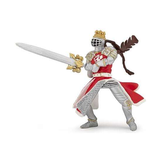 FIGURA DRAGON KING CON ESPADA 7X12X9CM image 1
