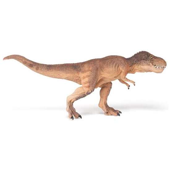 FIGURA BROWN RUNNING T-REX 32X7X13,3CM image 1