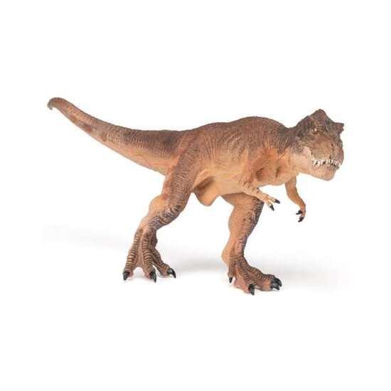 FIGURA BROWN RUNNING T-REX 32X7X13,3CM image 2