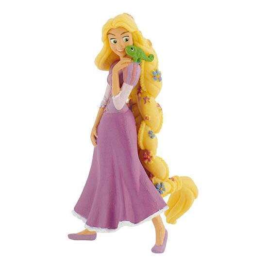 FIGURA RAPUNZEL CON FLOR 10 CM image 1