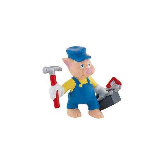 FIGURA CERDITO CON MARTILLO 7 CM image 1