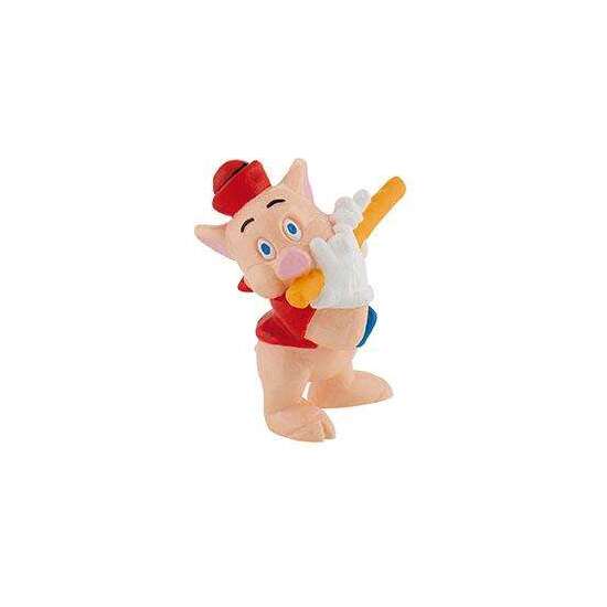 FIGURA CERDITO CON FLAUTA 5 CM image 1