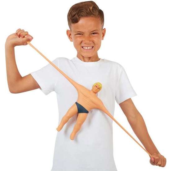 FIGURA ORIGINAL STRETCH ARMSTRONG ¡SE ESTIRA HASTA 4 VECES SU TAMAÑO!25 CM image 2