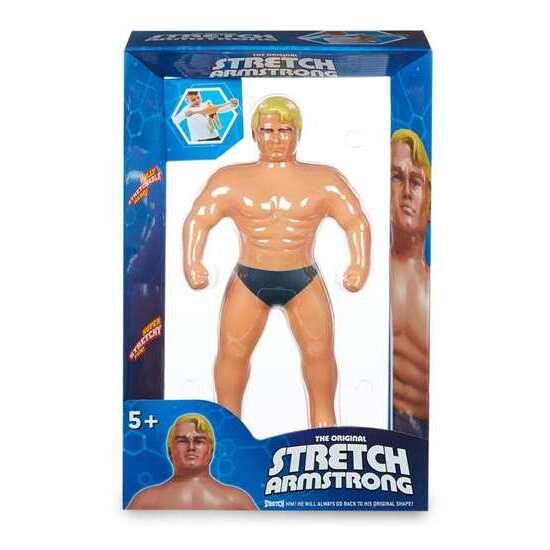 FIGURA ORIGINAL STRETCH ARMSTRONG ¡SE ESTIRA HASTA 4 VECES SU TAMAÑO!25 CM image 4