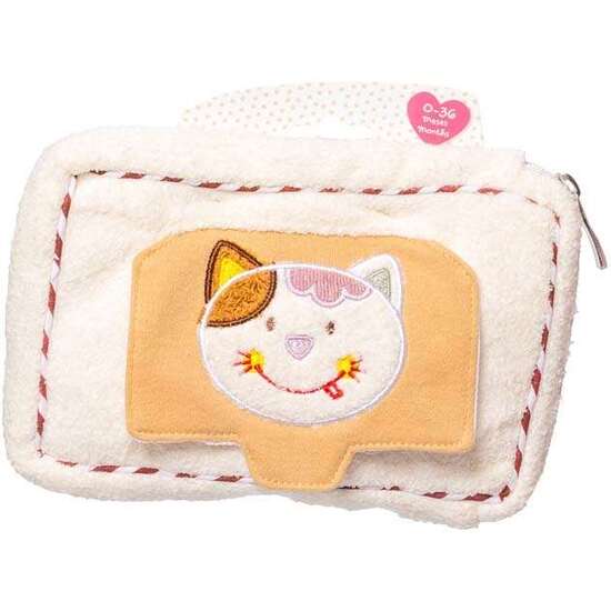 FUNDA TOALLITAS GATITO FELIZ 13X21X4 CM image 0