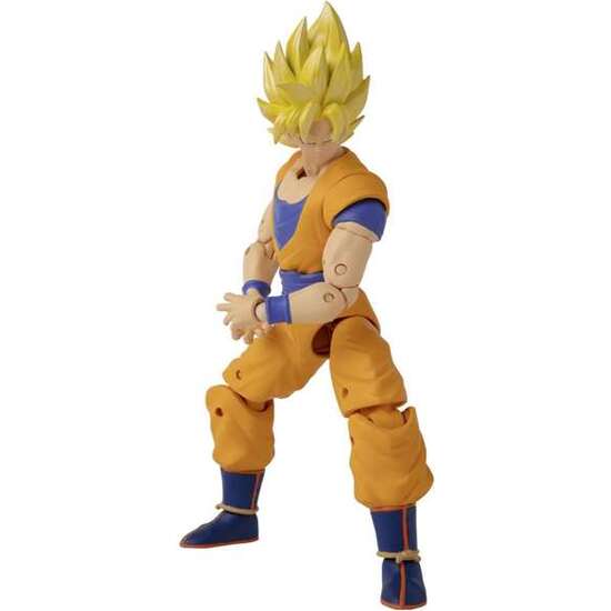 FIGURA ARTICULADA DRAGON STAR GOKU SUPER SAIYAN 17 CM image 0