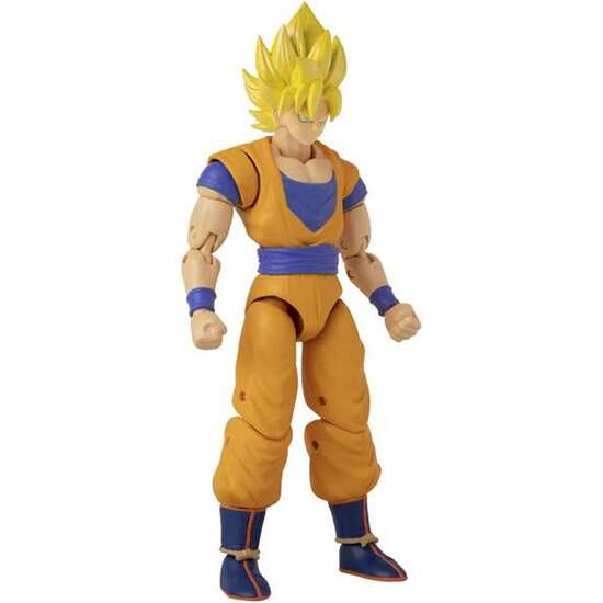 FIGURA ARTICULADA DRAGON STAR GOKU SUPER SAIYAN 17 CM image 2
