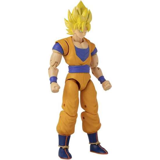 FIGURA ARTICULADA DRAGON STAR GOKU SUPER SAIYAN 17 CM image 2