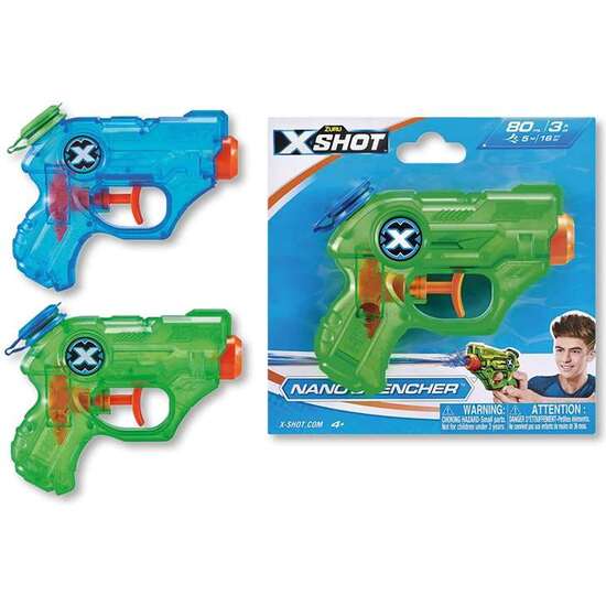 PISTOLA DE AGUA X-SHOT WARFARE PEQUEÑA 12CM - MODELOS SURTIDOS image 0