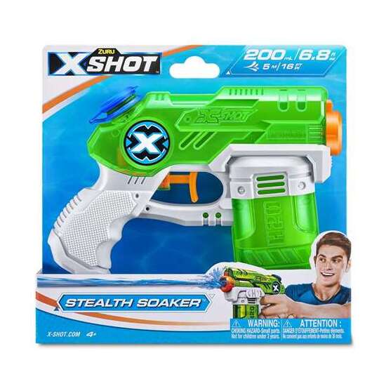 PISTOLA DE AGUA X-SHOT WARFARE MINI STEALTH SOAKER 20X4X195CM - MODELOS SURTIDOS image 2