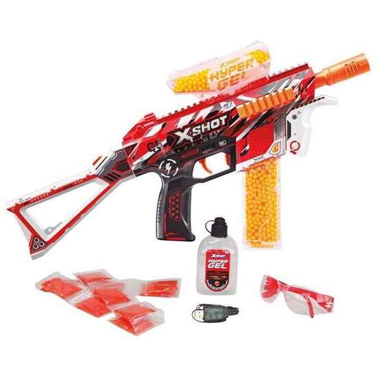 PISTOLA X-SHOT HYPERGEL MEDIUM BLASTER, ELECTRICA (10.000 BOLAS DE GEL) 42X19X5CM image 1