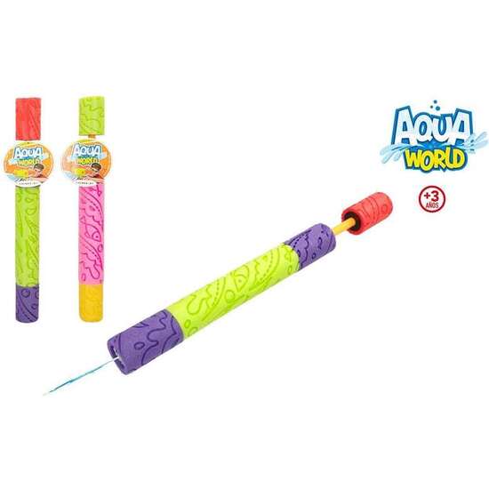 LANZADOR DE AGUA AQUA WORLD PEZ MARINO 46X5 CM - MODELOS SURTIDOS image 0
