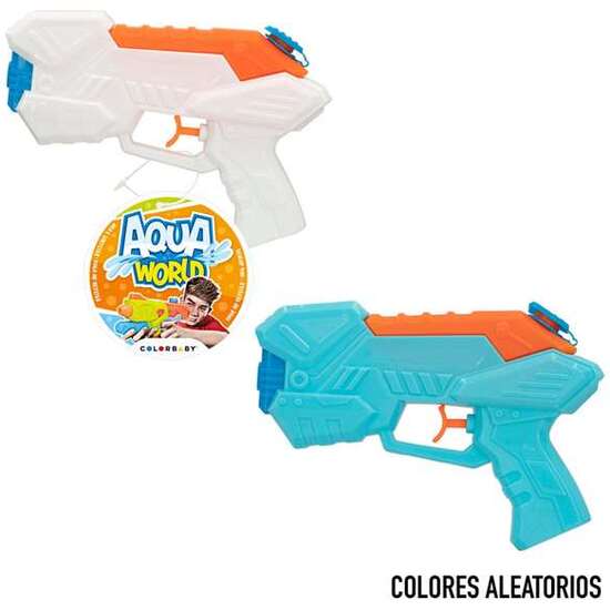 PISTOLA DE AGUA AQUA WORLD 19,5X4X14 CM - MODELOS SURTIDOS image 4