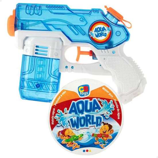 PISTOLA DE AGUA AQUA WORLD 19 CM - MODELOS SURTIDOS image 0