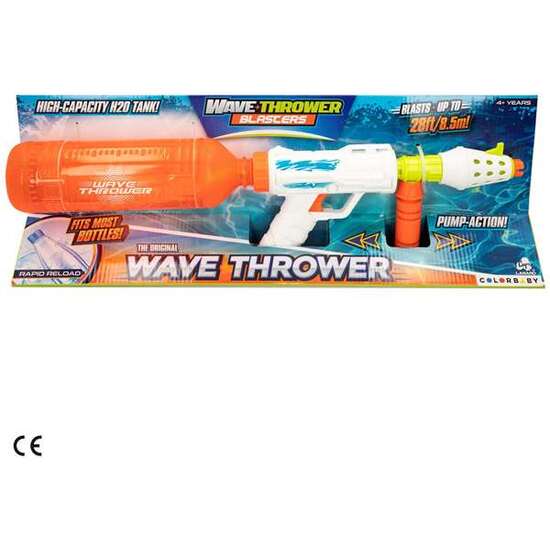 PISTOLA AGUA WAVE THROWER BLASTER ALCANCE 8.5 METROS 2 MOD SDOS - MODELOS SURTIDOS image 2