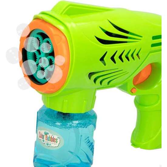 PISTOLA DE POMPAS ELECTRICA COLOR BUBBLES CON RECAMBIO DE 150 ML DE JABON image 5