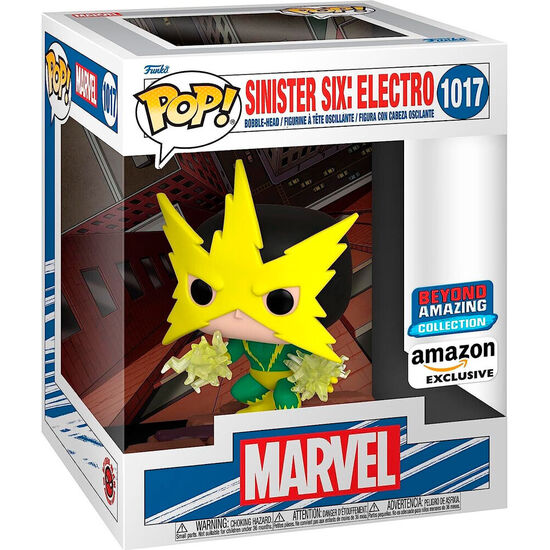 FIGURA POP MARVEL SINISTER SIX ELECTRO EXCLUSIVE image 1