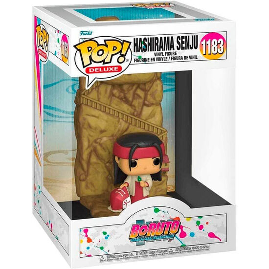 FIGURA POP DELUXE BORUTO HASHIRAMA SENJU EXCLUSIVE image 0