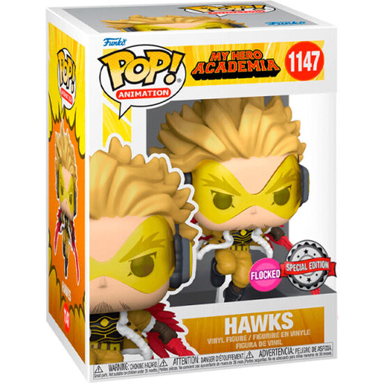 FIGURA POP MY HERO ACADEMIA HAWKS EXCLUSIVE image 0